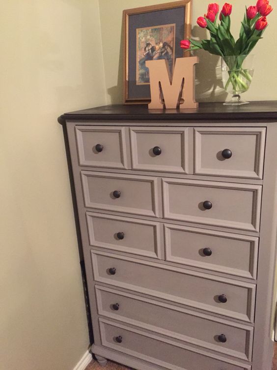 Chalk Tall Dresser finish